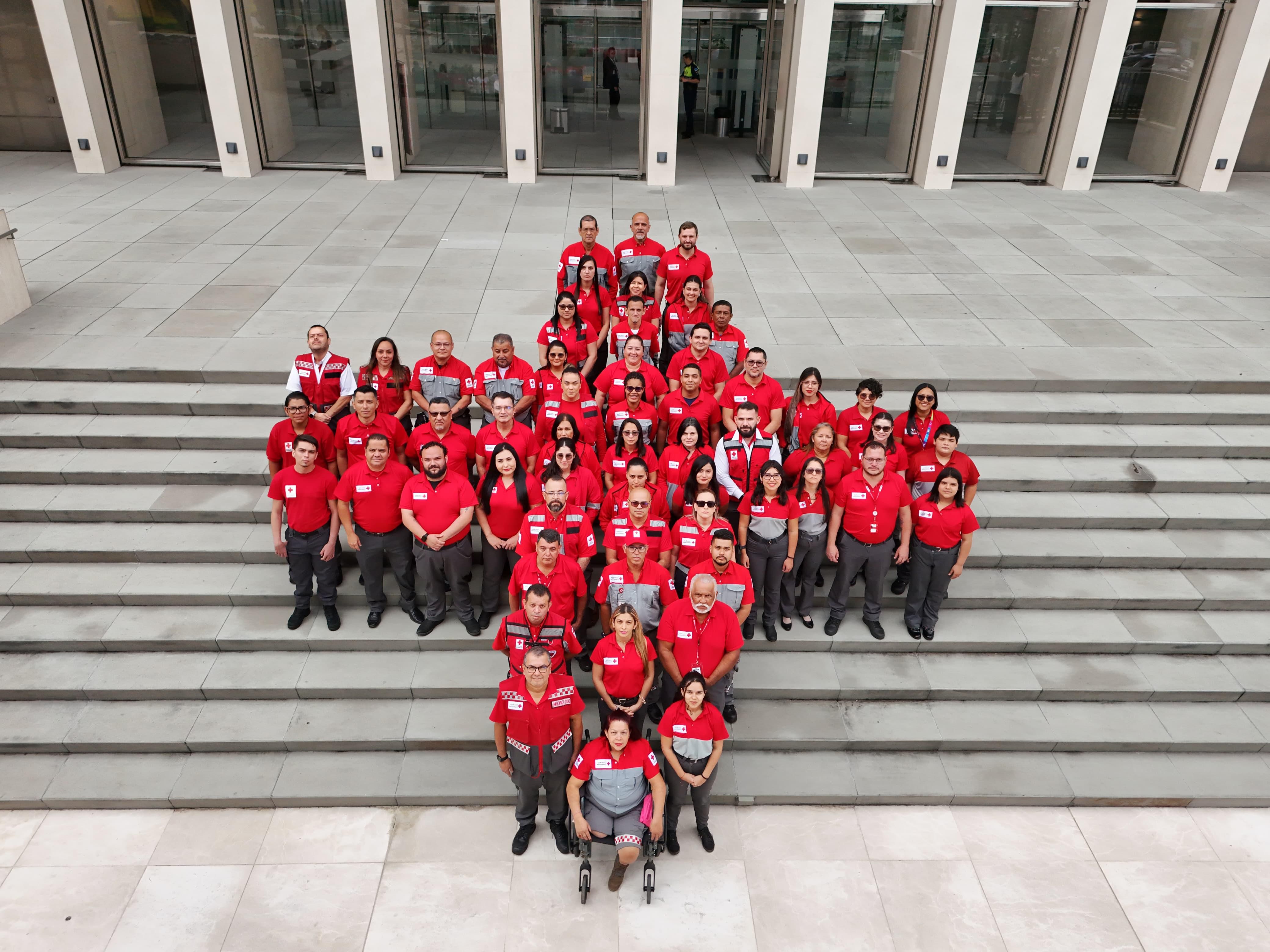 Red Cross team collaboration